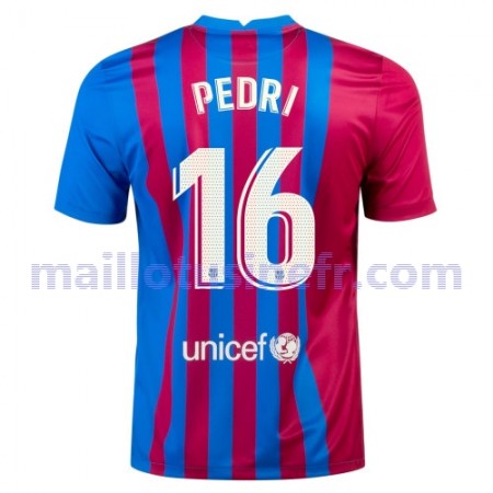 Maillot de Foot FC Barcelone Pedri 16 Domicile 2021-22